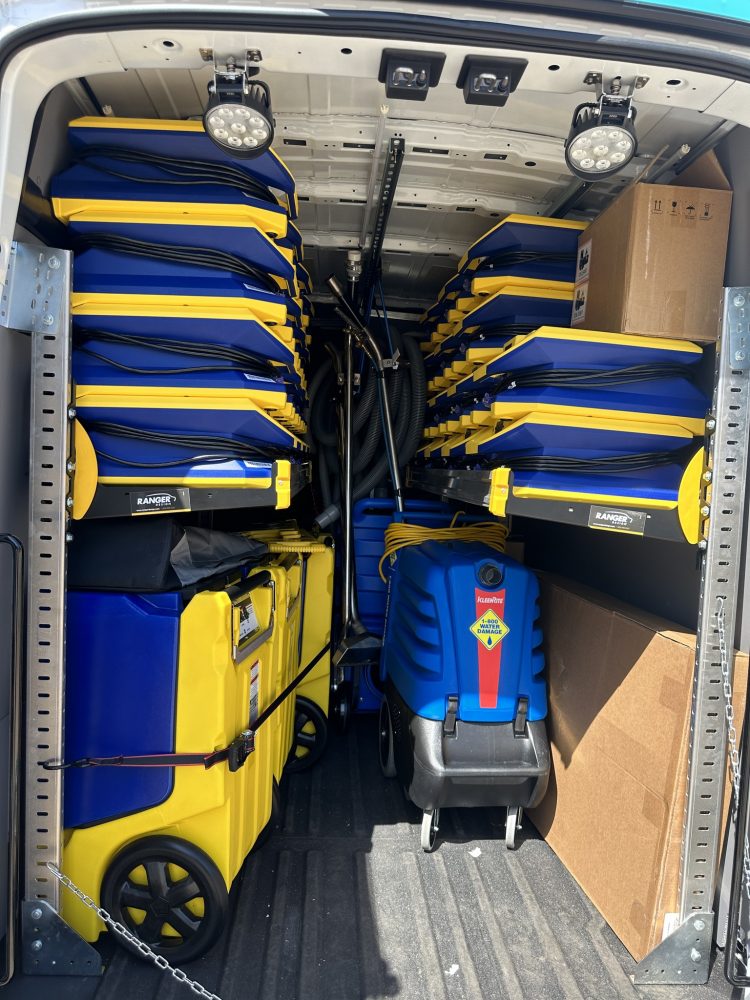 Burst pipe repair equipment