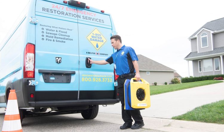 water damage restoration