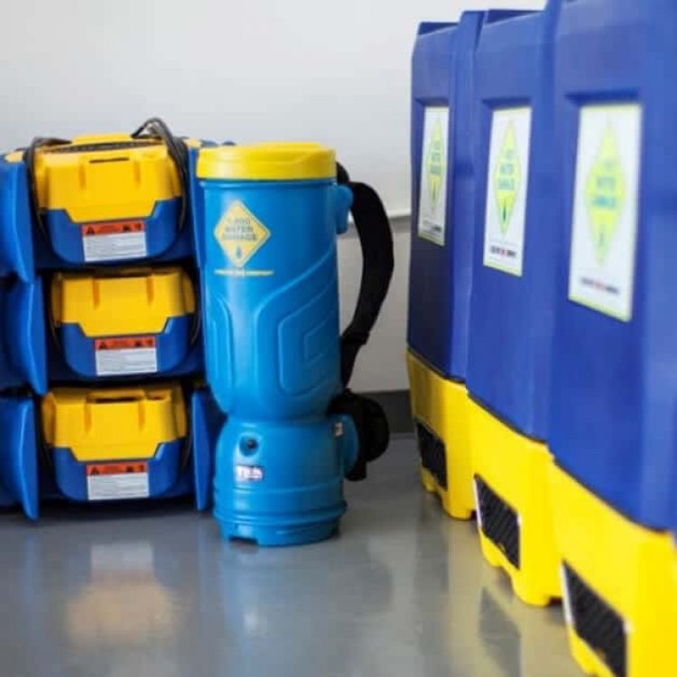 Water flood and fire smoke damage equipment