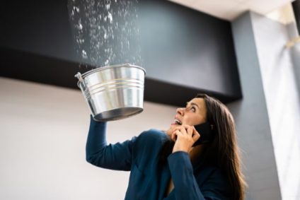 water damage on your property