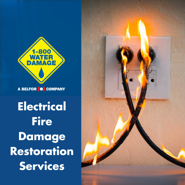 Electrical Fire Damage Restoration Services