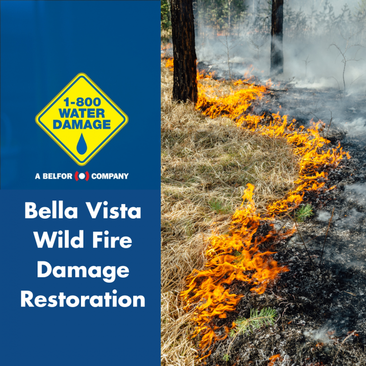 Bella Vista WildFire Damage Restoration