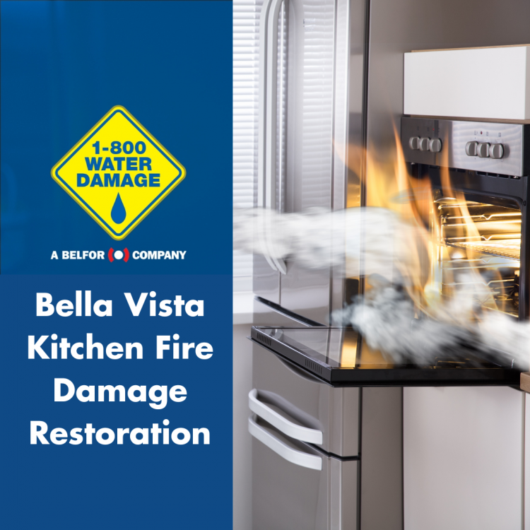 Bella Vista Kitchen Fire Damage Restoration