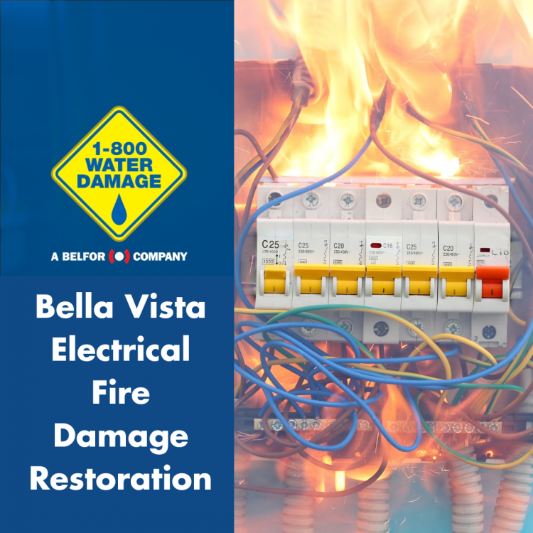 Bella Vista Electrical Fire Restoration