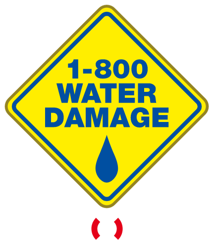 1-800 WATER DAMAGE - Logo Footer