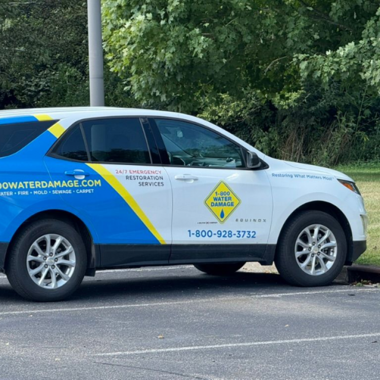 A 1800 Water Damage Western CO Service Car in Aaction