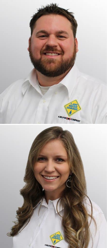 Rob and Elizabeth Kennedy owners of 1-800 WATER DAMAGE of Lake County and The Villages