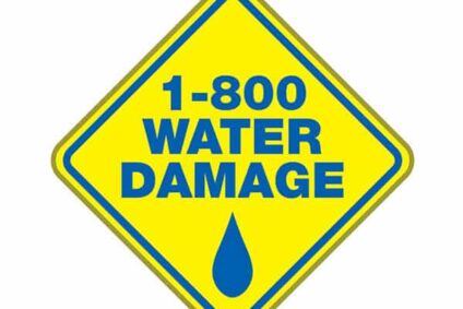 1-800 WATER DAMAGE Logo